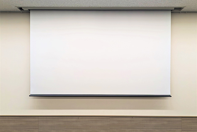 天吊スクリーンのイメージ