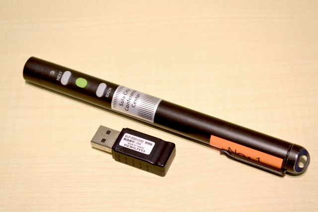 プレゼンテーションレーザーポインターのイメージ