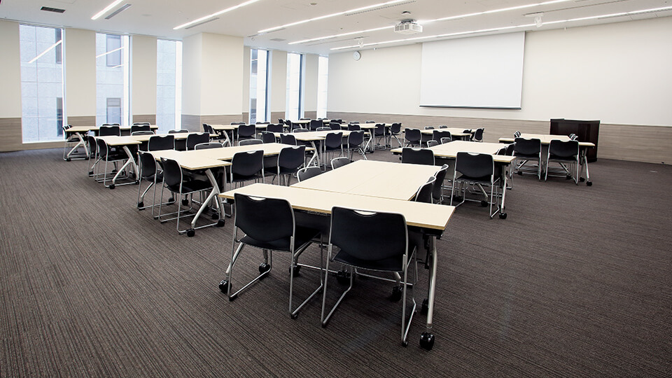 会場の特徴のイメージ