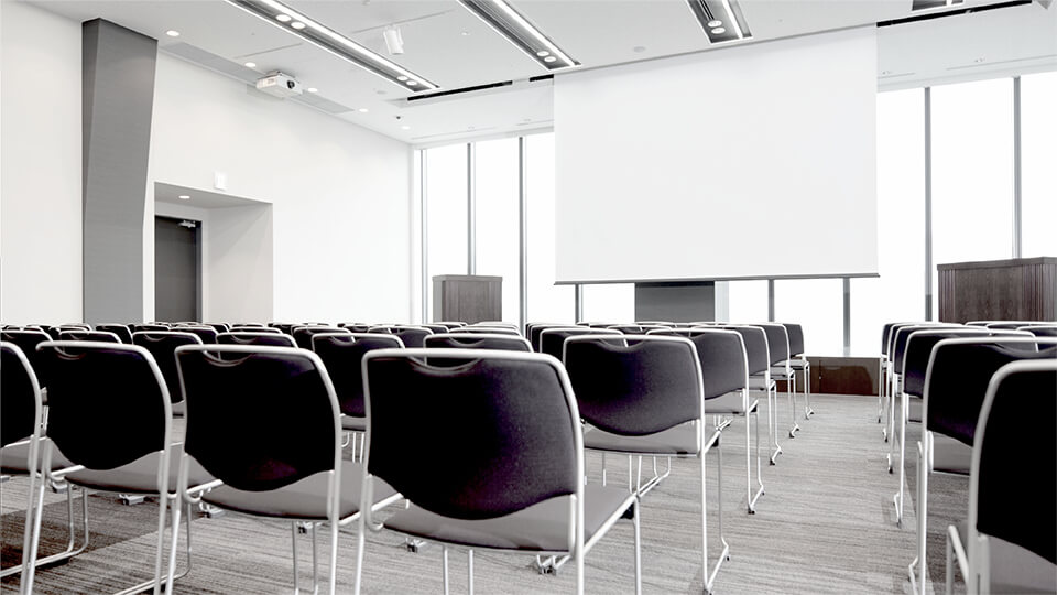 会場の特徴のイメージ